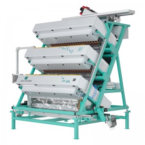 Automatic 3 stage CCD Green Black tea color sorter