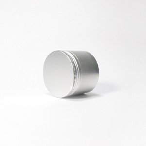 Lata de té de lata de aluminio de grado alimenticio de tipo liso de color plateado Modelo: ARTC-04