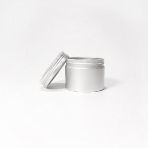 Silver color Plain type food grade aluminum can tea tin can Model :ARTC-04