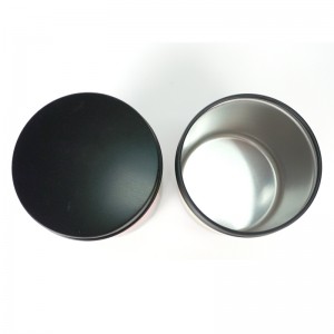 Černá barva Obyčejná potravinářská hliníková plechovka Model: ATC-01