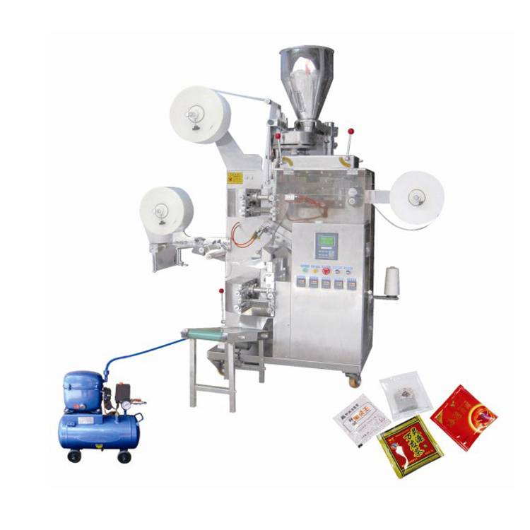 Hot-selling Microwave Dryer – Automatic tea bag Packaging Machine with thread , tag and outer wrapper TB-01 – Chama