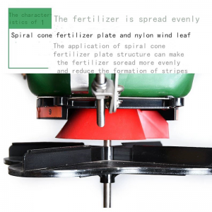 Modelo de aplicador de fertilizante e semeadura rotativo: KF200