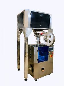 Mesin kemasan kantong teh jinis Nilon piramida timbangan elektronik