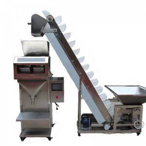 Model stroje na plnění granulí, kávových zrn a kakaa: DC-B2