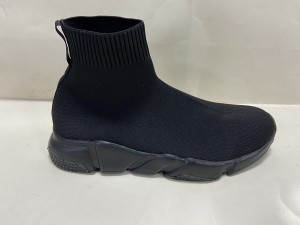 Giày Sneaker Cổ Cao Cho Nam Có Hỗ Trợ Mắt Cá Chân Thêm Giày Slip-On