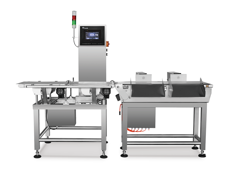 High precision checkweigher for food, pharmaceutical, plastic manufacturer with reject system Featured Image