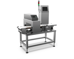 Metal detector and check weigher combined machine