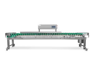 Multi-tray vektsorteringsmaskin industrisorteringssystem