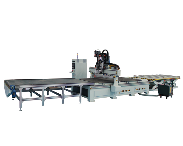 TEM1325AF kit de perfuração de máquinas de roteador cnc para trabalhar madeira com sistema de carga e descarga