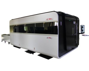 Machine de découpe laser à fibre TEJ1530AF découpe automatique de l'acier inoxydable