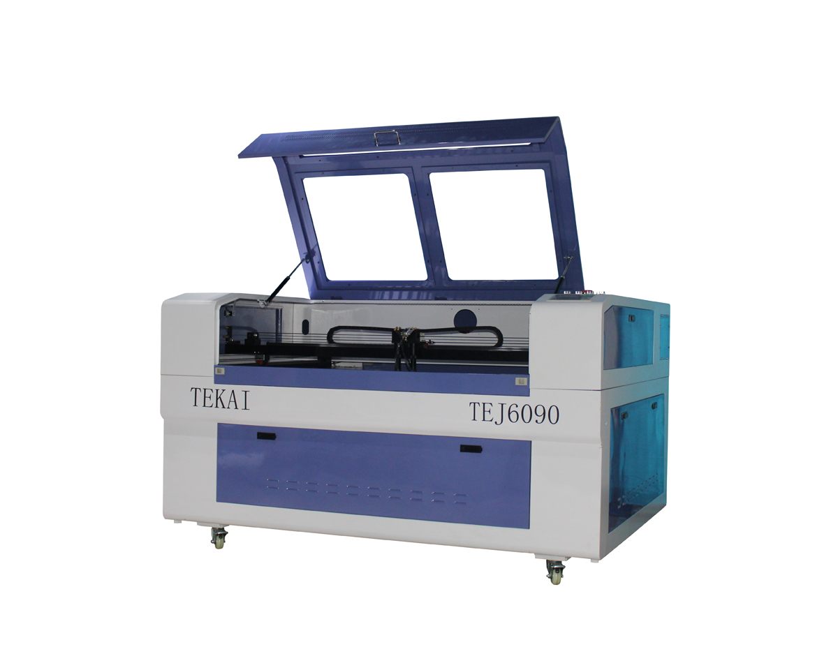 TEJ6090 CO2 laser engraving machine for wood mdf 90 Watts Acrylic laser cutting machine