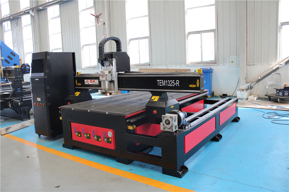 Turkey 4 axis cnc router 1325 with Rotary was finished!