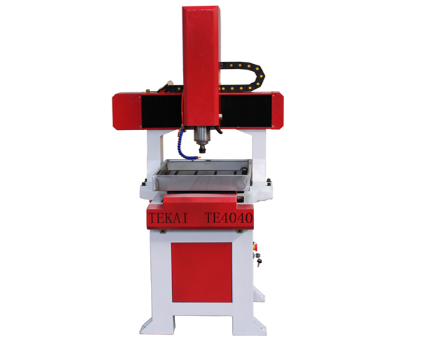 High Quality OEM 1325 Cnc Wood Router Manufacturers –  TE4040 400x400mm high precision table moving cnc router metal aluminum 3d mold carving mini router cnc – Tekai