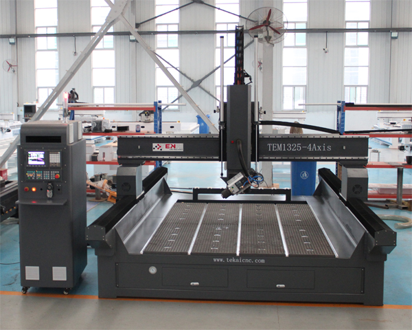 2019 High quality China 4 Axis CNC Router Machine for Making Complex Sculptures