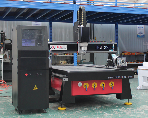 Factory Price For China TEM1325 CNC Woodworking Machine Price, Wood CNC Router 3D for Door Making