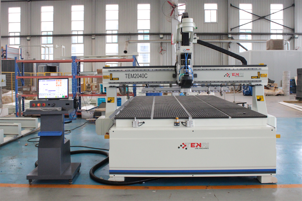 Customized ATC cnc machine with the newest cabinet for Europe customer was finished!