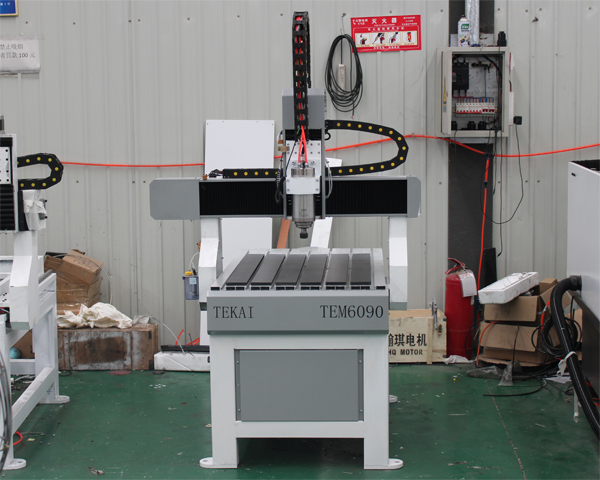 High Quality OEM Atc Big Cnc Router For Carved Factory –  TEM6090 small cnc router hobby working aluminum cutting and engraving – Tekai Featured Image