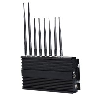 Intellectual Software Control Stationary 8 Antennas 3G 4G WIFI Mobile Phone Signal Jammer EST-602N8