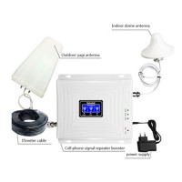 Triple Bands Built-in Antennas Stationary 3G Mobile Phone Signal Repeater EST-KW20C-GDW