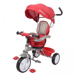 Three wheels tricycle with push bar 7359-T7W