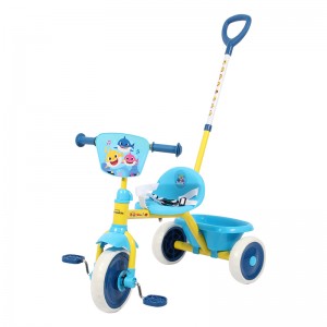 Tricycle for baby with push bar 7543