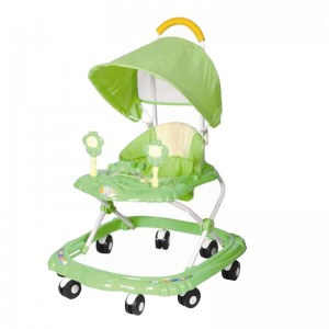 baby walker with flower toys and canopy 888