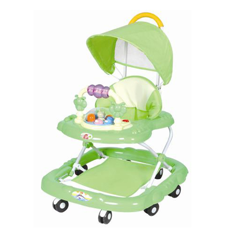 2021 wholesale price Foldable Baby Walker - kids baby walker with little frog and Butterfly toys 988 – Tera