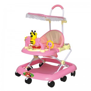 Baby walker with big bee toys and canopy C68