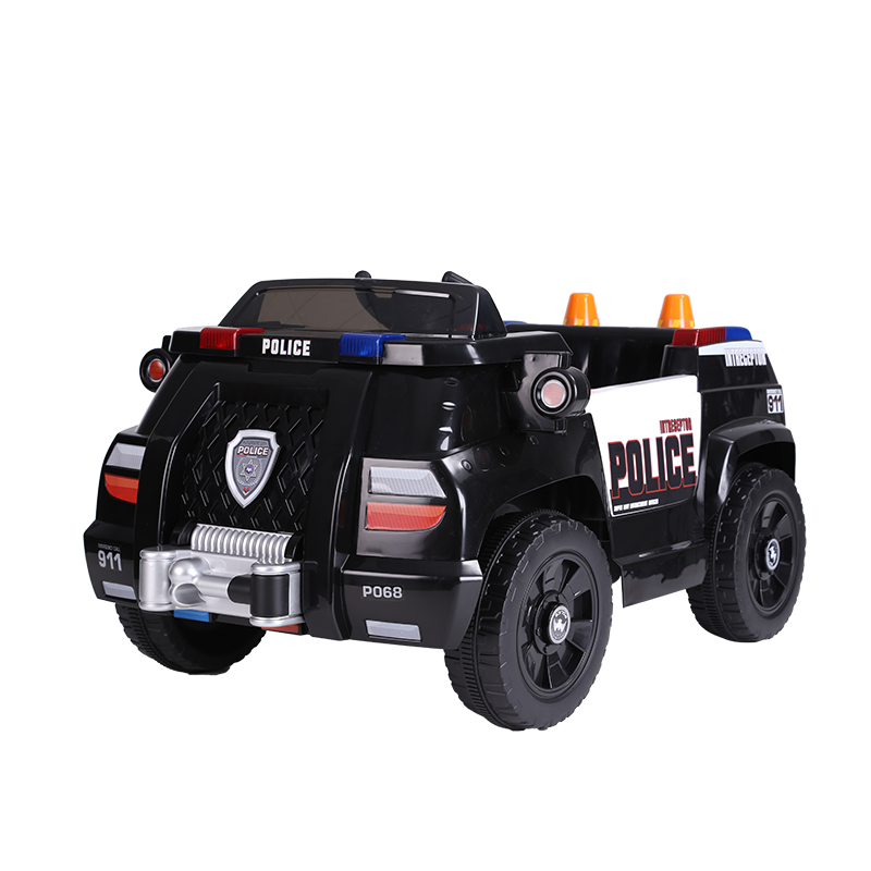 Simpàtic cotxe de policia estil Kids Ride on Car YJ305