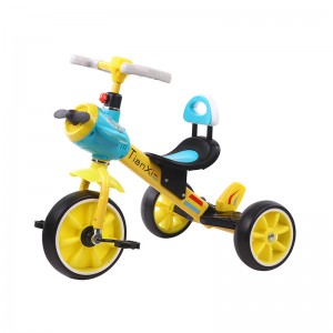 Triciclo de 3 ruedas con pedales para niños con Air Plan Style BXT747/BXT747B
