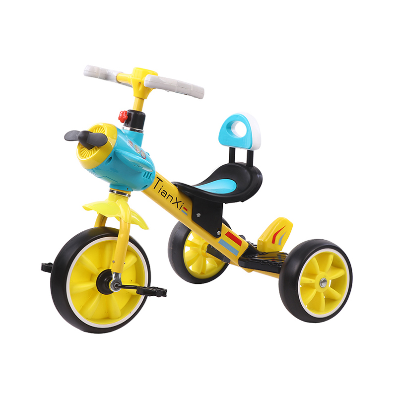 Children Pedal 3 Wheels Tricycle With Air Plan Style BXT747/BXT747B