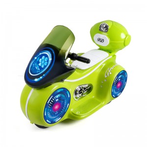 Toddler motorbike wheel with light D9803