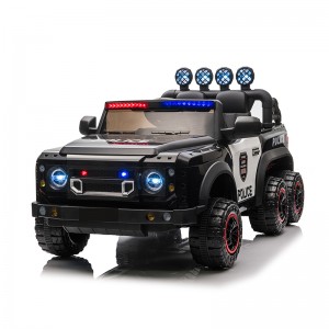 Six wheel Kids police car CJ003B