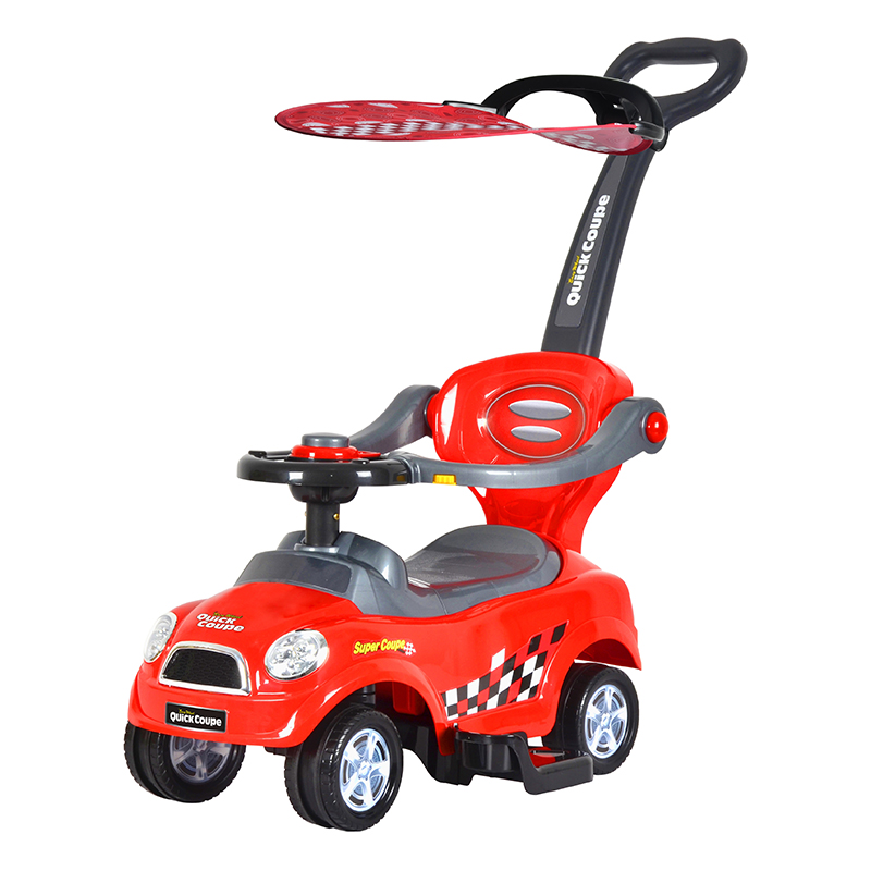 3 in 1 Push car and pedal car with canopy 321AC