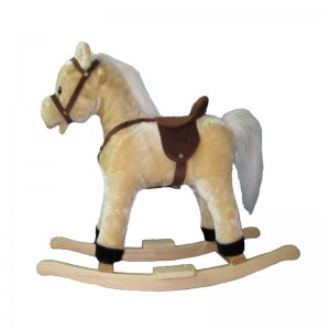 Cavallo a dondolo peluche RX6001