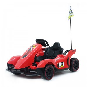 Children’s electric go-kart with flag BLSX2