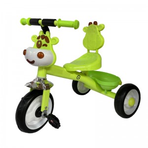 دراجة ثلاثية العجلات بتصميم رأس بقرة للأطفال BXW806