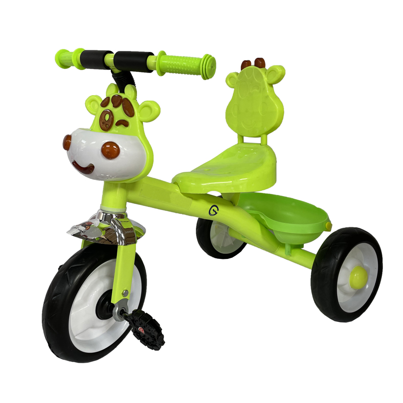 Cow head design children tricycle BXW806 Featured Image