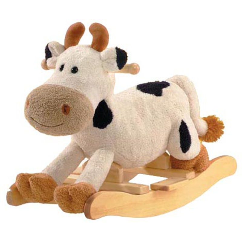 2021 High quality Stuffed Plush Horse Toy - Rocking dairy cattle RX8083 – Tera