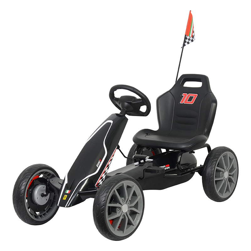 Manufacturer for Mini Go Kart - Ferrari License children pedal gokart 8931 – Tera
