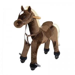 Nyata Kayu Ride-On kuda RX9001