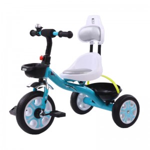 simple kids tricycle with backrest BXW907A