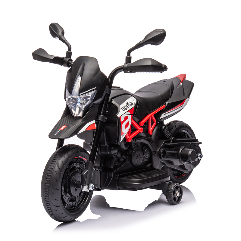 APRILIA DORSODURO 900 լիցենզավորված մանկական մոտոցիկլետ A017