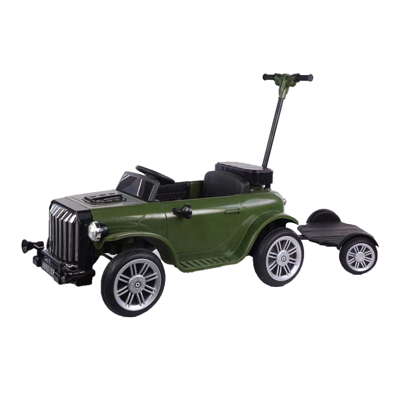 2021 Latest Design Licenced Abarth Go Kart - Six wheel children toy car with push bar BK5988 – Tera