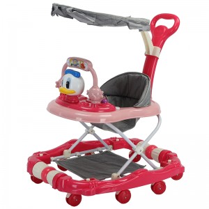 Multifunctional Baby Walker With Detachable Dining Plate BKL636