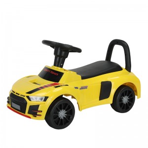 बच्चों के पैर से फर्श तक कार पुश अलोंग खिलौना कार BMT809S पर सवारी