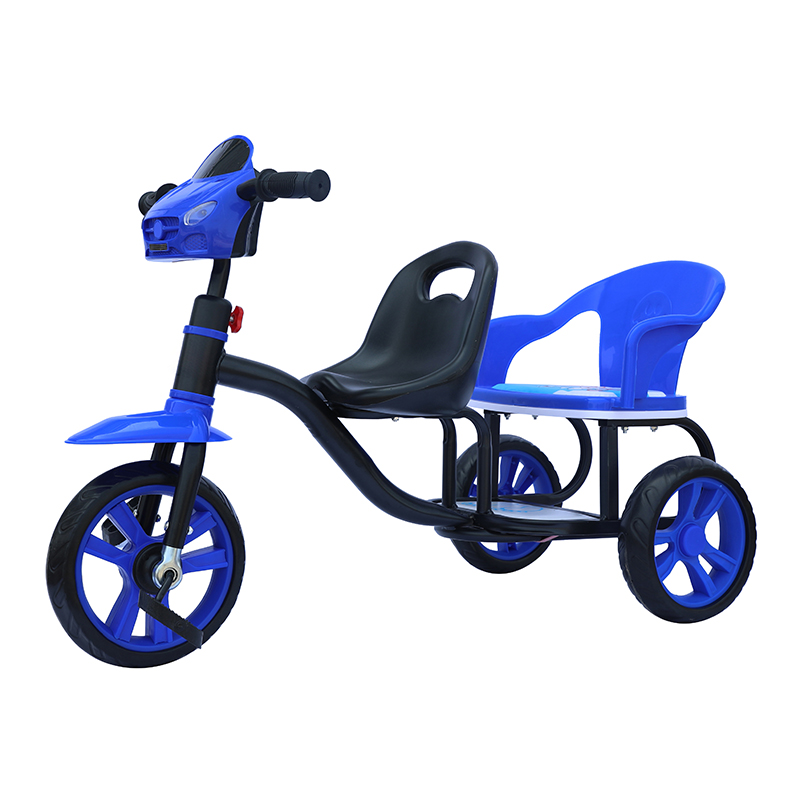 2021 wholesale price Children Tricycle With Music – Children Tricycle with Two Seats BN5511 – Tera
