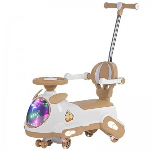 Baby Swing Car with Push Bar BSC515P