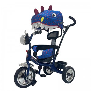 children tricycle with dinosaur canopy BSG616KM