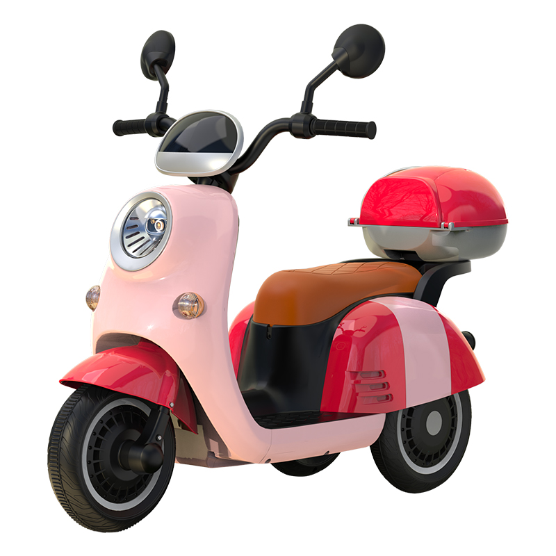 Cute Motorcycle for Kids with Rear Storage Box BZL1600B